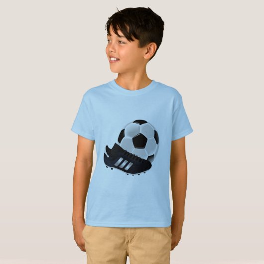 Voetbal Voetbal/Football T-shirt (Voorkant volledig)