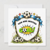 Voetbal - Voetbal Frame Kaart (Voorkant)