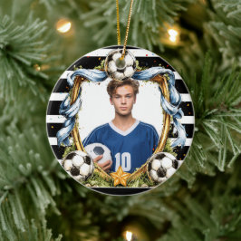 Voetbal - Voetbal Frame Plaque Keramisch Ornament