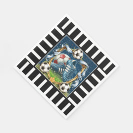 Voetbal - Voetbal Frame Servet