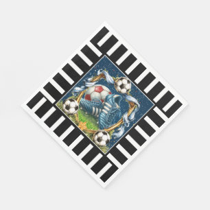 Voetbal - Voetbal Frame Servet