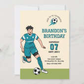 Voetbal voetbal  kaart (Voorkant)