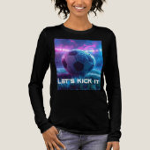 VOETBAL - VOETBAL - LAATSTE KICKEN Tri-Blend SHIRT (Voorkant)