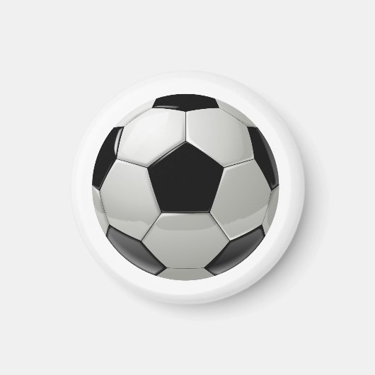 Voetbal voetbal magnet  (Voorkant)
