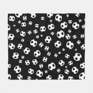 Voetbal / Voetbal Naadloos Patroon Fleece Deken