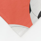 Voetbal Voetbalket van voetganger Fleece Deken (Hoek)