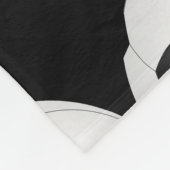 Voetbal Voetbalket van voetganger Fleece Deken (Hoek)