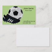Voetbal/voetballer Visitekaartje (Voorkant / Achterkant)
