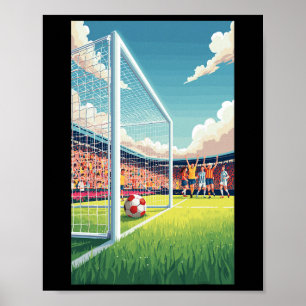 Voetbal Voetbalspel Sport Bal Veld Speel Gratis Sc Poster