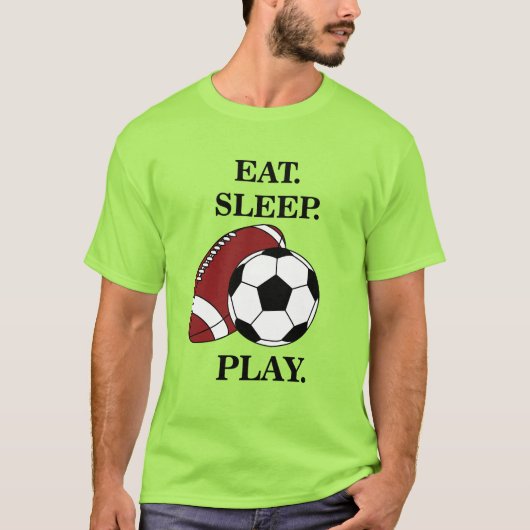 Voetbal Voetbalspeler Coach T-shirt (Voorkant)