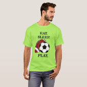 Voetbal Voetbalspeler Coach T-shirt (Voorkant volledig)
