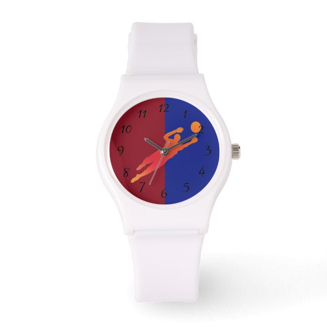 Voetbal volgen horloge (Voorkant)