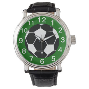 Voetbal volgen horloge