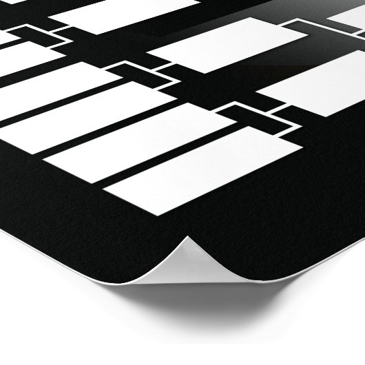 Voetbal voor 32 ploegen poster (Hoek)