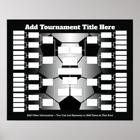 Voetbal voor 32 ploegen poster (Voorkant)