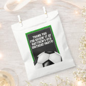 Voetbal voor Footballs blikken Bedankzakje (Geknipt)