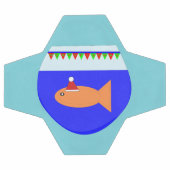 Voetbal voor kerstfeestvis (Enkel)