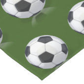 Voetbal voor Kerstmis Korte Tafelloper (Hoek)