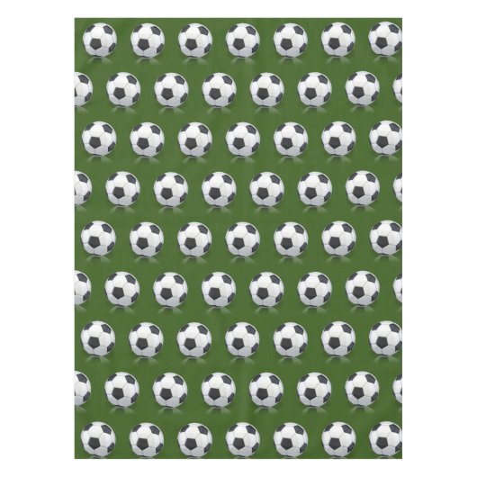 Voetbal voor Kerstmis Tafelkleed (Voorkant)