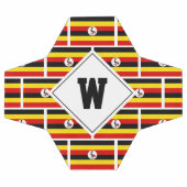 Voetbal voor patriottisch UGANDA FLAG Monogram (Enkel)