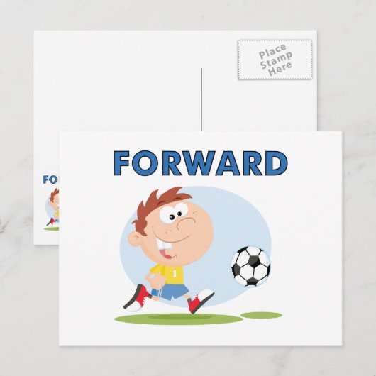 Voetbal voor T-shirts en cadeautjes Briefkaart (Voorkant / Achterkant)