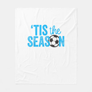 Voetbal voor tienermeisjes is het seizoen fleece deken