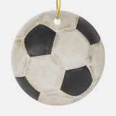 Voetbal voor voetzoekers — Voetbal voor voetballen Keramisch Ornament (Voorkant)