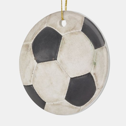 Voetbal voor voetzoekers — Voetbal voor voetballen Keramisch Ornament (Links)