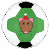 Voetbal voor vrolijk kerstmis (Voorkant)