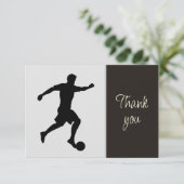 Voetbal Vrijwilliger Helper Bedankt (Staand voorkant)