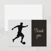 Voetbal Vrijwilliger Helper Bedankt (Voorkant / Achterkant)