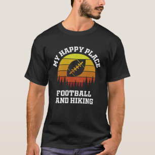 Voetbal wandelen mannen vrouwen kinderen wandel ho t-shirt