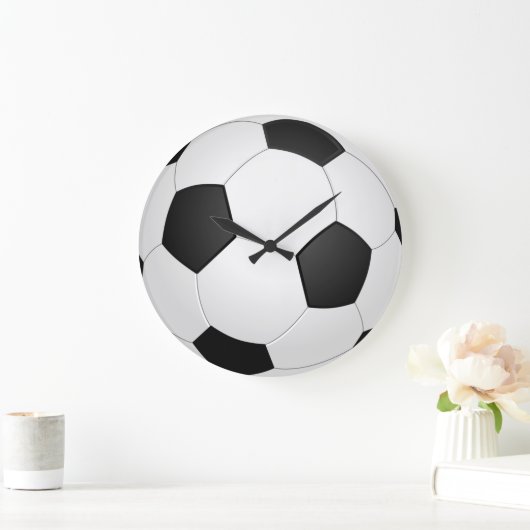 Voetbal Wandklok (Huis)