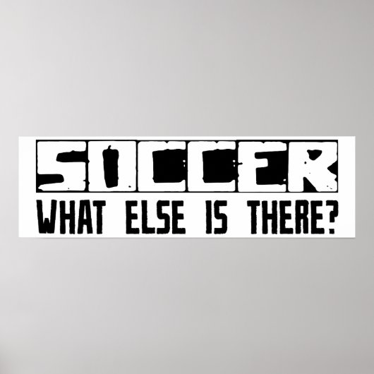 Voetbal wat er nog meer is? poster (Voorkant)