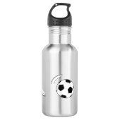Voetbal  waterfles  (Voorkant)