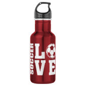 Voetbal Waterfles (Voorkant)