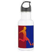 Voetbal Waterfles (Voorkant)