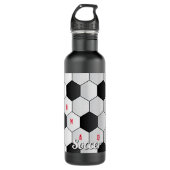 Voetbal Waterflesje Waterfles (Voorkant)