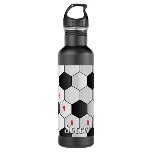 Voetbal Waterflesje Waterfles (Voorkant)