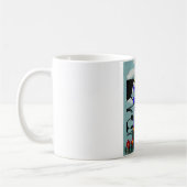 Voetbal WIFI Eet Dromen – Leuke Sport Art Print Koffiemok (Links)