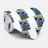 Voetbal WIFI Eet Dromen – Leuke Sport Art Print Stropdas (Opgerold)