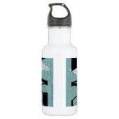 Voetbal WIFI Eet Dromen – Leuke Sport Art Print Waterfles (Achterkant)