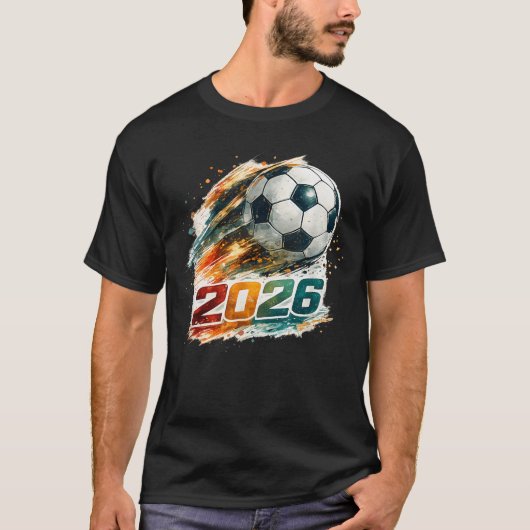 Voetbal - WK Wereldbeker 2026 T-shirt (Voorkant)