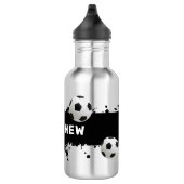 Voetbal Wrok Gepersonaliseerde Sport Waterfles (Rechts)