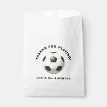 Voetbal Zak met verjaardagsfavorieten voor jongens