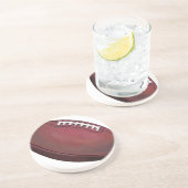 Voetbal Zandsteen Onderzetter (Zijkant)