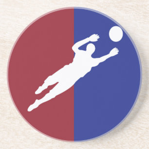 Voetbal Zandsteen Onderzetter