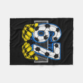 Voetbal Zes Zeven 67 Grappige Gen Alpha Meme  Fleece Deken (Voorkant (Horizontaal))