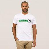 Voetbal "Zo ben ik aan het rollen!" T-shirt (Voorkant volledig)