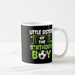 Voetbal Zus Verjaardag Jongen Feest Familie Mat Koffiemok